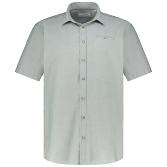 Trachtenhemd aus Baumwolle grün_1196 | 4XL