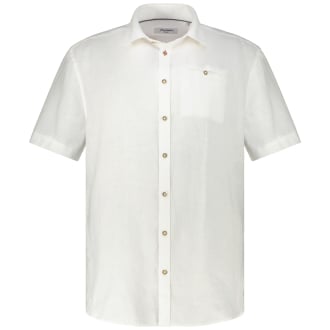 Trachtenhemd aus Leinen creme_1197 | 3XL
