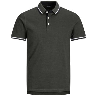 Poloshirt mit Kontrastdetails oliv_FOREST NIGHT/PLAY 1 | 3XL