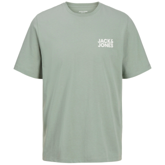 T-Shirt mit Label-Print grün_ICEBERG GREEN/SMALL PRINT | 3XL