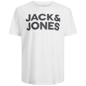 T-Shirt mit Logo-Print weiß_WHITE/LARGE PRINT/BLACK | 4XL