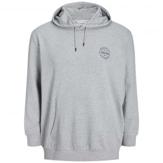 Hoodie mit Logo-Print hellgrau_LIGHTGREY | 3XL