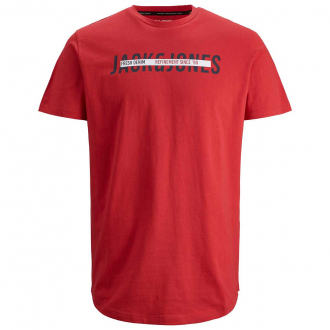 T-Shirt aus Baumwolljersey mit Print rot_RED | 3XL