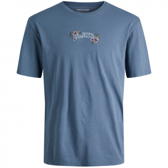 T-Shirt aus Baumwoll-Stretch blau_BLUE | 3XL