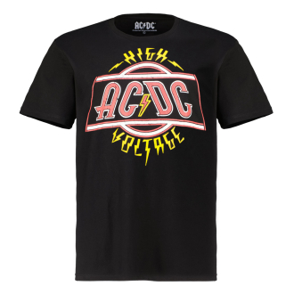 T-Shirt mit AC/DC Print schwarz_0200 | 3XL