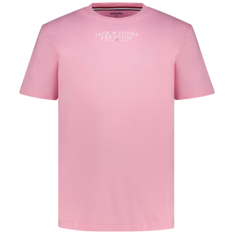 T-Shirt mit Label-Print pink_PRISM PINK | 3XL