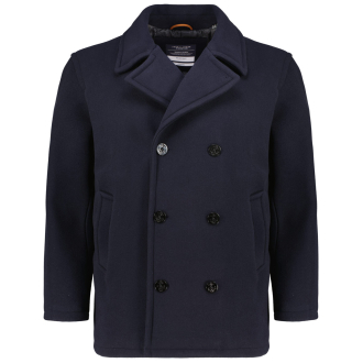 Cabanjacke aus Wollmischung marine_DARKNAVY | 3XL