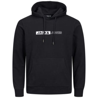Sweatshirt mit Logo-Print schwarz_BLACK/SMALL | 3XL