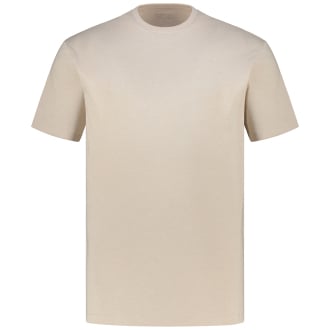 T-Shirt aus Baumwollmischung beige_MOONBEAM/MELANGE | 4XL