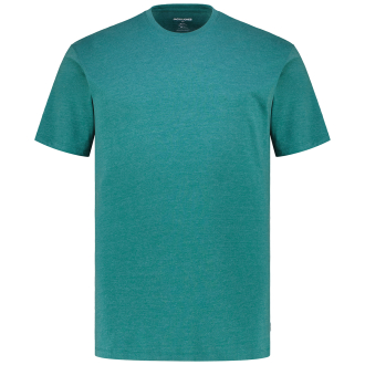T-Shirt aus Baumwollmischung grün_STORM/MELANGE | 3XL