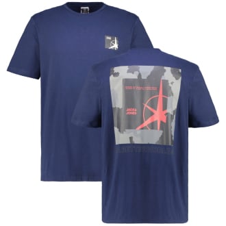 T-Shirt mit Logo-Print marine_NAVY | 3XL
