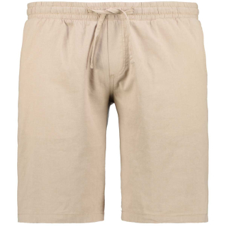 Shorts aus Baumwollmischung beige_CROCKERY | W46