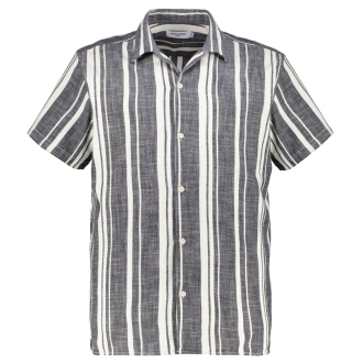 Freizeithemd aus Baumwolle schwarz_BLACK | 3XL