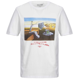 T-Shirt mit Print weiß_WHITE | 3XL