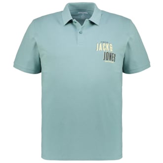 Poloshirt mit Label-Print mint_TRELLIS | 3XL