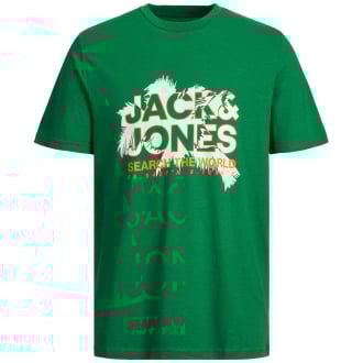 T-Shirt mit Logo-Print grün_VERDANTGREEN | 3XL