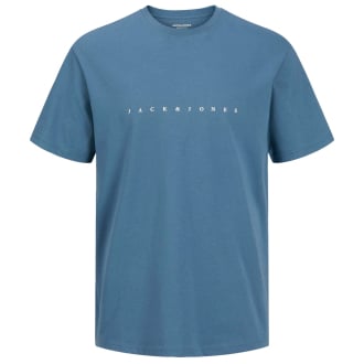 T-Shirt mit Label-Print blau_OCEANVIEW | 3XL