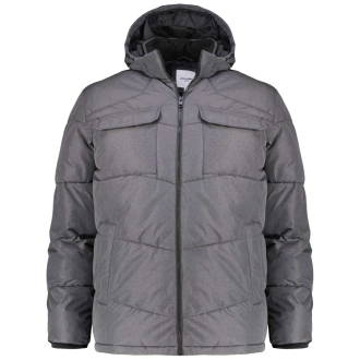 Wattierte Steppjacke dunkelgrau_DARK GREY MELANGE | 3XL