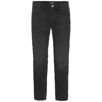 Megastretch-Jeans mit Used-Waschung schwarz_BLACK DENIM | 48/32