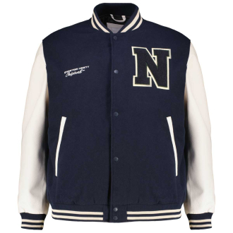 Blousonjacke im College-Stil blau_TOTAL ECLIPSE | 3XL