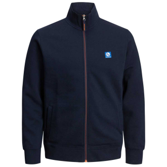 Sweatjacke mit Stehkragen blau_NAVY BLAZER | 4XL