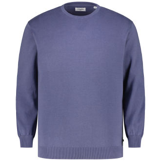 Feinstrickpullover mit Rundhalsausschnitt marine_NIGHTSHADOW BLUE | 3XL