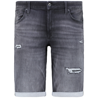 Jeans-Shorts mit Stretch schwarz_BLACK DENIM | W54
