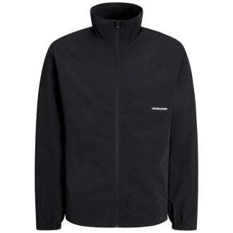 Freizeitjacke mit Stehkragen schwarz_BLACK | 4XL