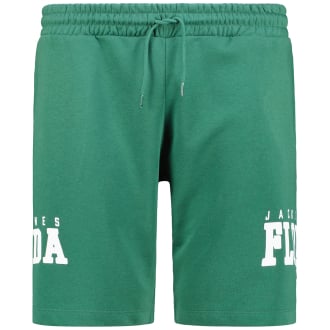 Kurze Jogginghose dunkelgrün_DARK GREEN | W48