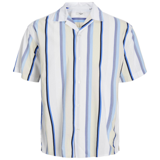 Freizeithemd aus Viskosemischung hellblau/weiß_DUTCH CANAL | 3XL