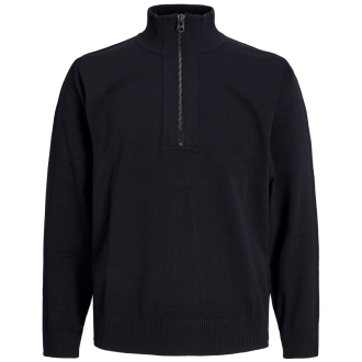 Pullover mit Biobaumwolle schwarz_BLACK | 3XL