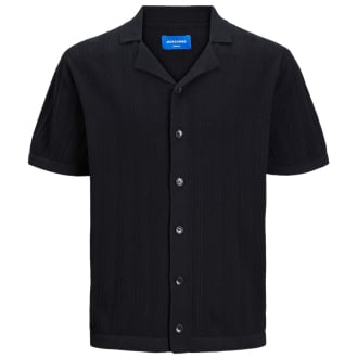 Freizeithemd aus Baumwolle schwarz_BLACK | 3XL