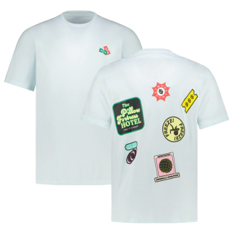 T-Shirt mit Print auf Vorder- und Rückseite mint_SKYLIGHT | 3XL