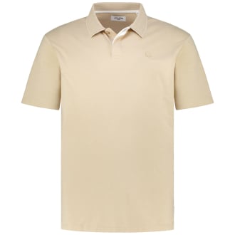 Poloshirt aus Biobaumwolle beige_FIELDS OF RYE | 3XL