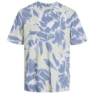 T-Shirt mit Allover-Print blau/grün_GREEN TINT | 3XL