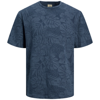T-Shirt aus Baumwoll-Mix dunkelblau_DARK DENIM | 3XL