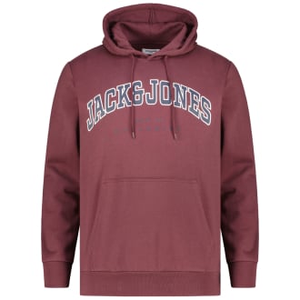 Hoodie mit Label-Print weinrot_VINEYARD WINE | 3XL