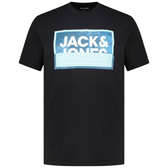 T-Shirt aus Baumwolle schwarz_BLACK | 3XL