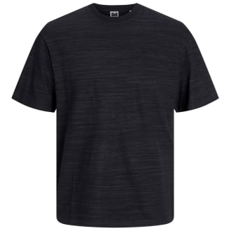 T-Shirt mit Elasthan schwarz_BLACK | 3XL