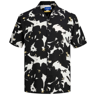 Freizeithemd aus Viskose schwarz_BLACK | 3XL