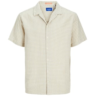 Freizeithemd aus Baumwolle beige_FIELDS OF RYE | 3XL