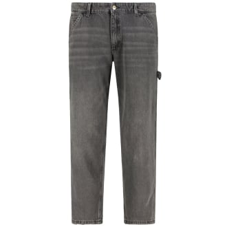 5-Pocket Jeans aus Baumwolle, bequem schwarz_BLACK DENIM | 42/30