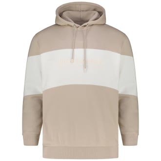 Hoodie aus Baumwollmischung beige_MOONBEAM | 3XL