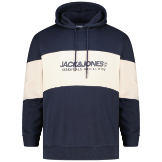 Hoodie aus Baumwollmischung blau_NAVY BLAZER | 3XL