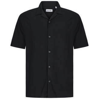 Freizeithemd aus Viskose schwarz_BLACK | 3XL