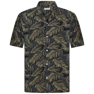 Freizeithemd aus Viskosemischung schwarz_BLACK | 3XL