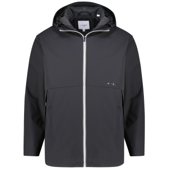 Freizeitjacke, wasserabweisend schwarz_BLACK | 3XL