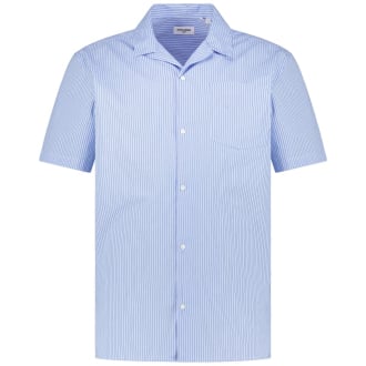 Freizeithemd aus Biobaumwolle hellblau_CASHMERE BLUE | 3XL
