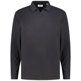 Feinstrickpullover aus Baumwolle schwarz_BLACK | 3XL