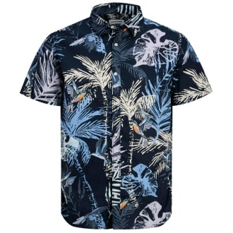Freizeithemd aus Baumwolle marine_SKY CAPTAIN | 4XL